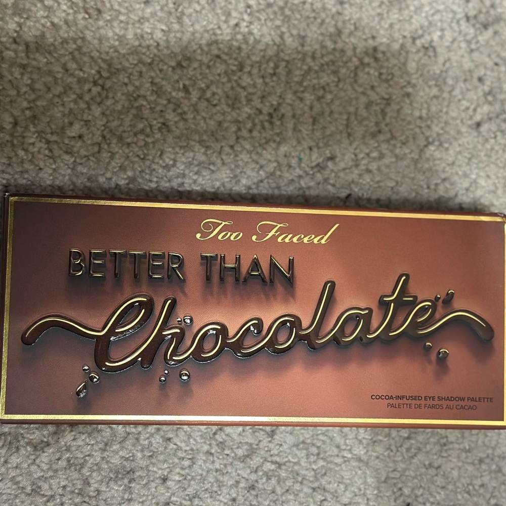 BNIB- Too Faced Better Than Chocolate Eyeshadow Palette